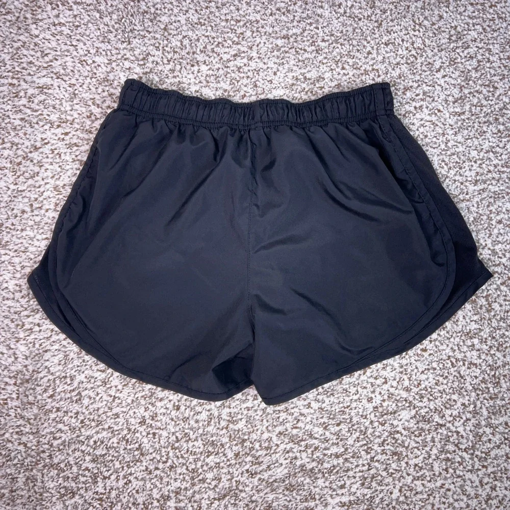 Nike Shorts Women Size S Black Dri-FIT Running Activewear Lined Athletic Tempo